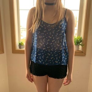 •American apparel daisy crop top